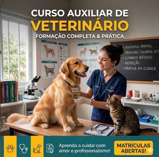 Curso Auxiliar de Veterinário